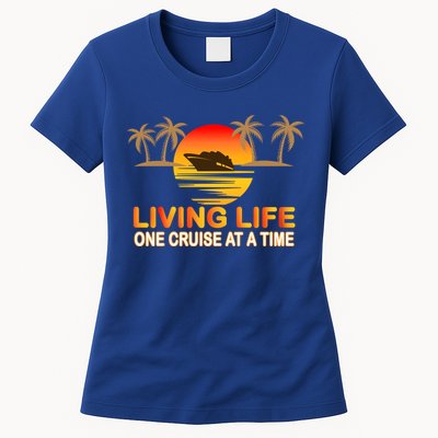 Living Life One Cruse At A Time Womens T-Shirt