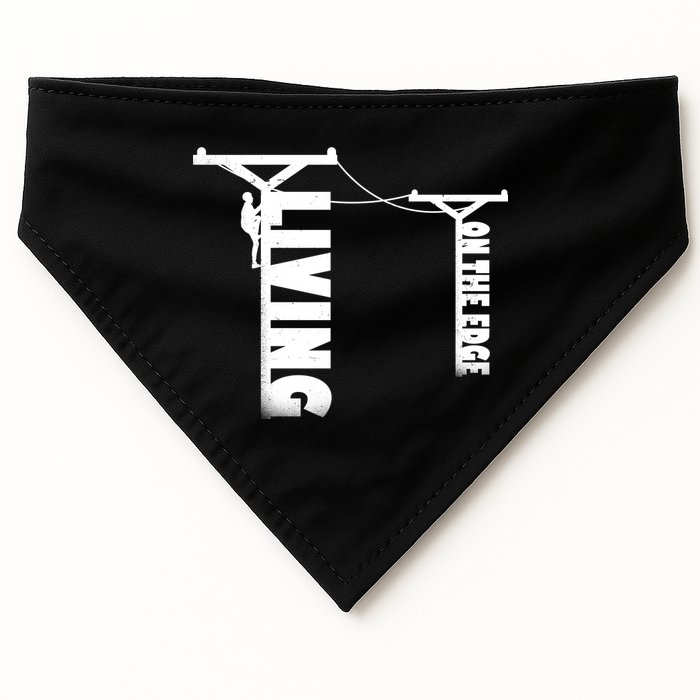 Living On The Edge USA-Made Doggie Bandana