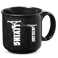 Living On The Edge 15oz Campfire Ceramic Mug