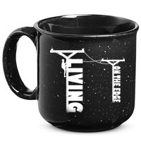 Living On The Edge 15oz Campfire Ceramic Mug