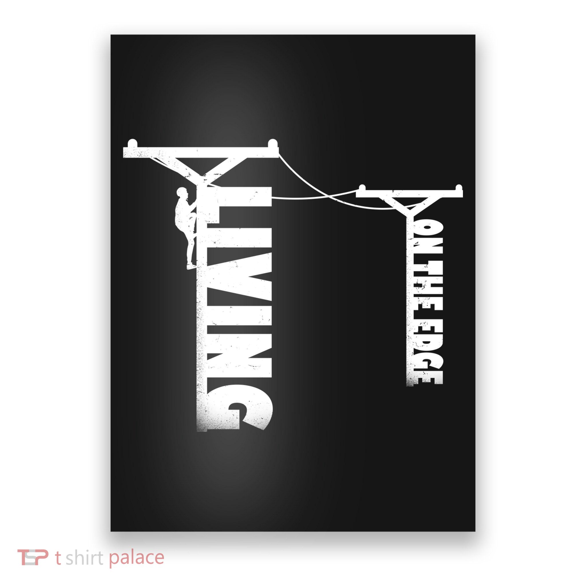 Living On The Edge Poster