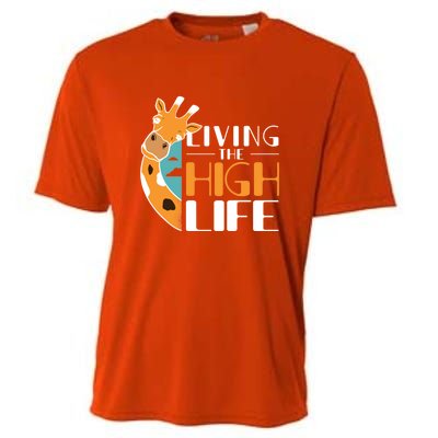 Living The High Life Cooling Performance Crew T-Shirt