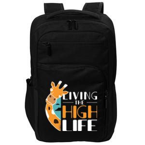 Living The High Life Impact Tech Backpack