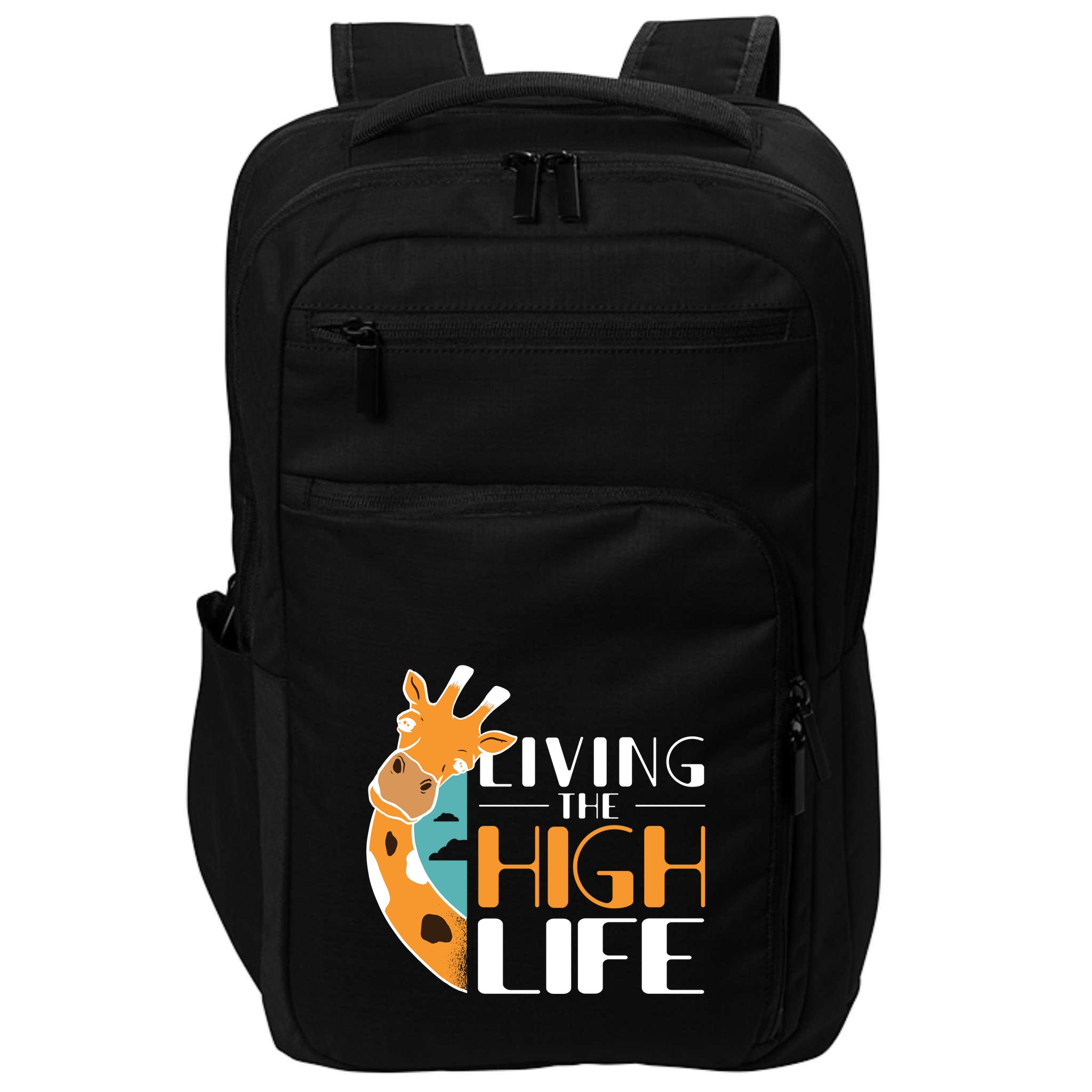 Living The High Life Impact Tech Backpack