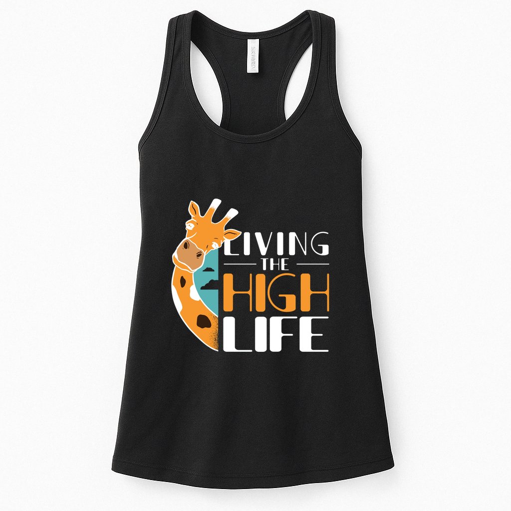 Living The High Life Womens Tank Top