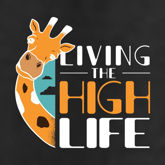 Living The High Life Trucker Hat