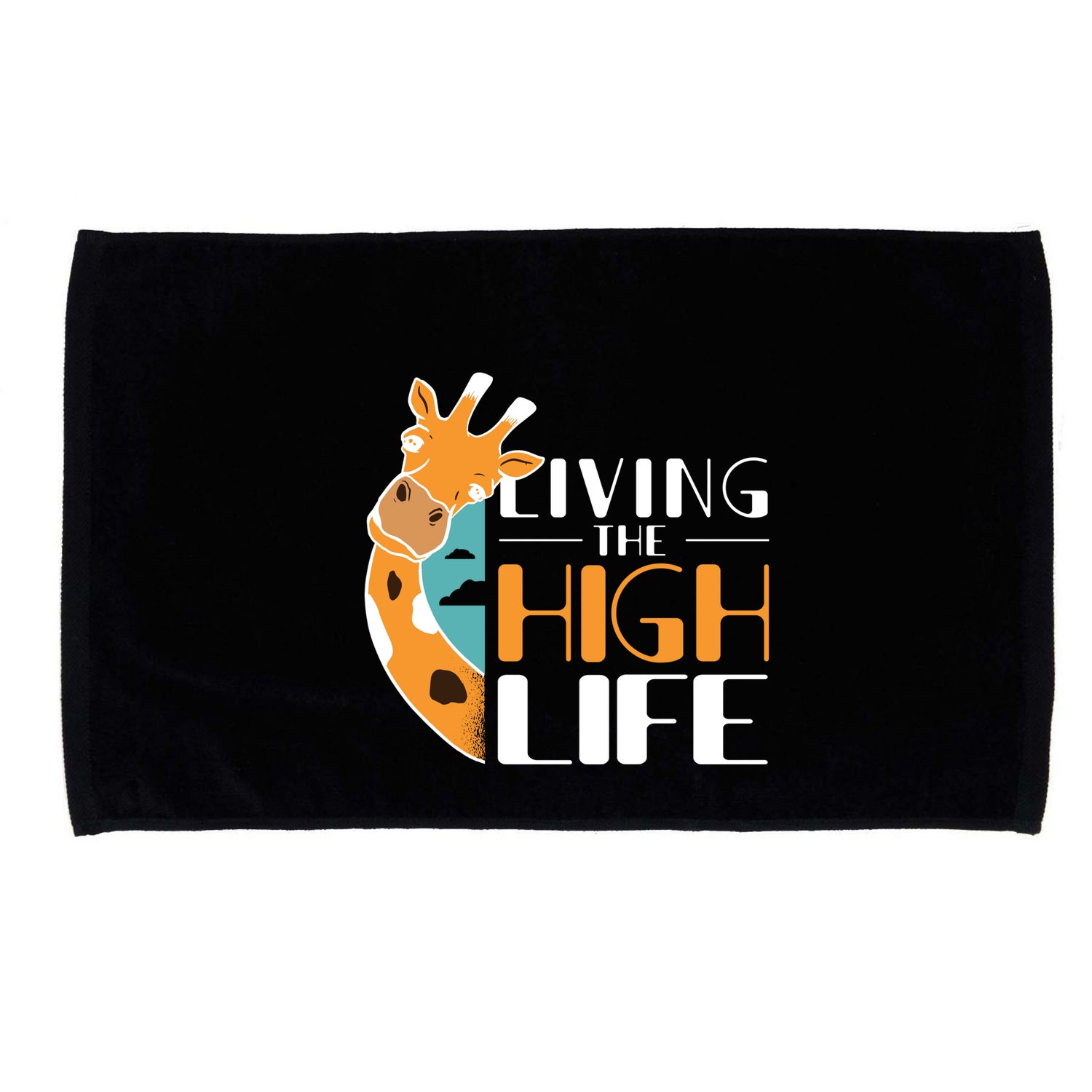 Living The High Life Microfiber Hand Towel