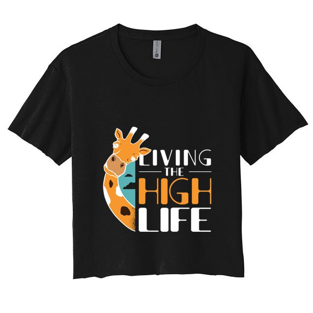 Living The High Life Crop Top