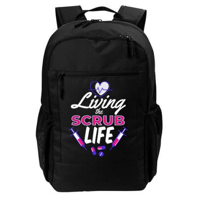 Living The Scrub Life Nurse Backpack