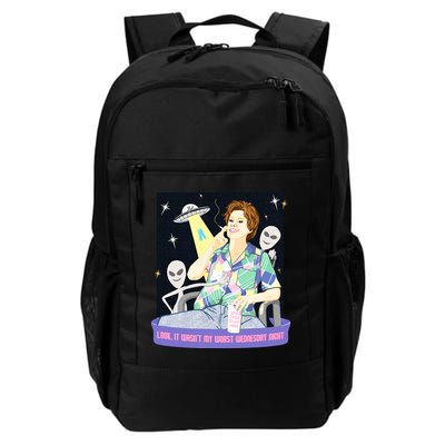 Look It WasnT My Worst Wednesday Night Kate Mckinnon Backpack