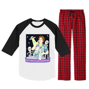 Look It WasnT My Worst Wednesday Night Kate Mckinnon Raglan Sleeve Pajama Set