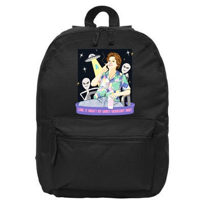 Look It WasnT My Worst Wednesday Night Kate Mckinnon 16 in Basic Backpack