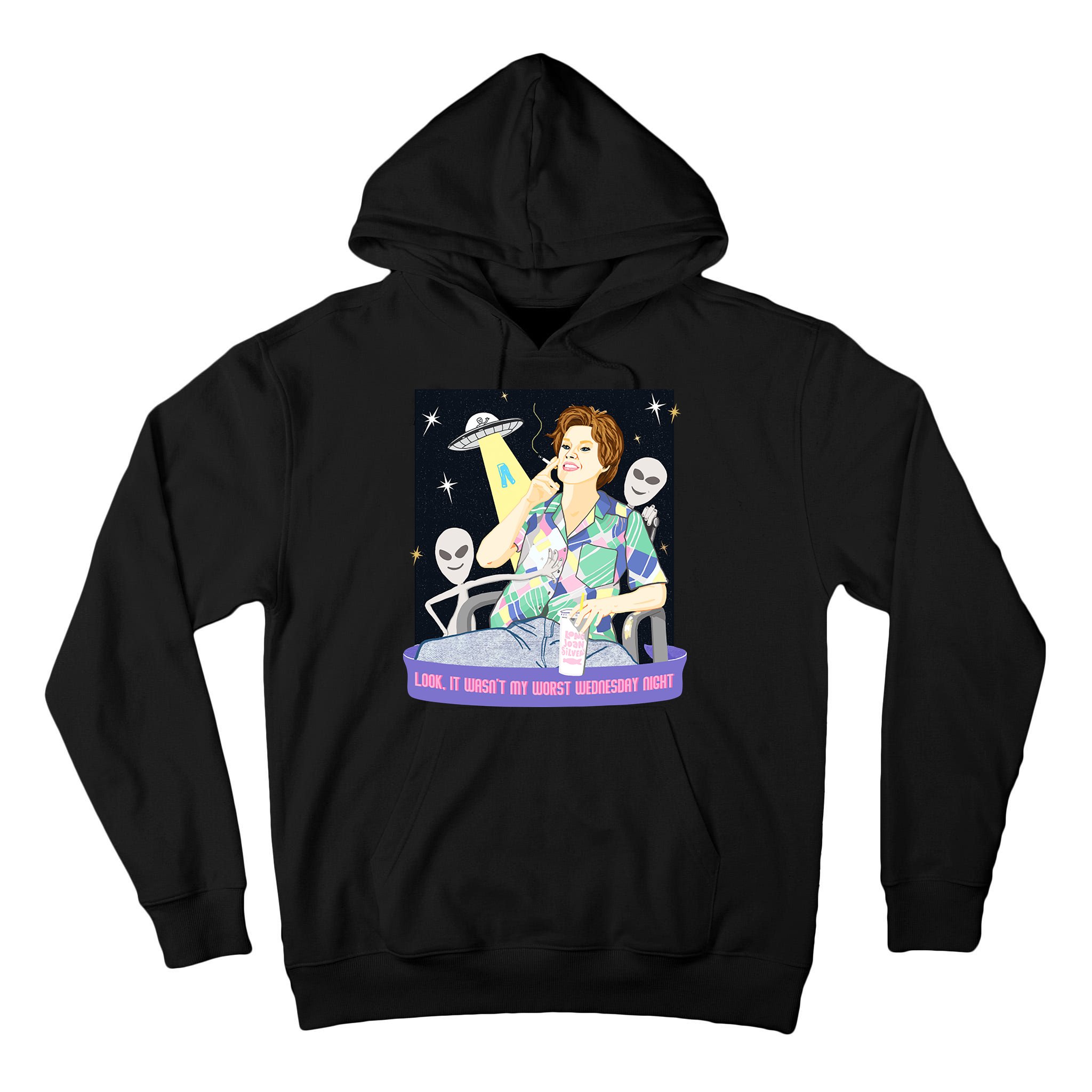 Look It WasnT My Worst Wednesday Night Kate Mckinnon Tall Hoodie