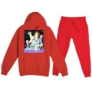 Look It WasnT My Worst Wednesday Night Kate Mckinnon Premium Hooded Sweatsuit Set