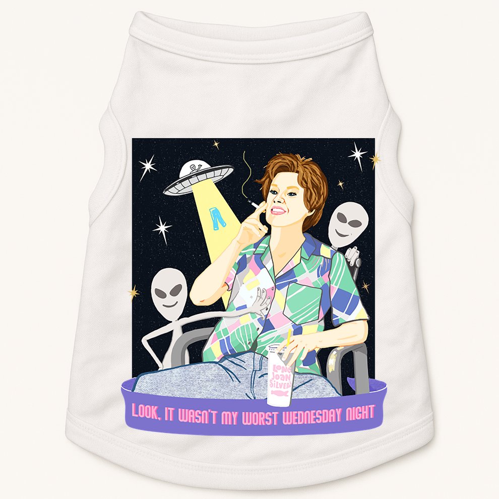 Look It WasnT My Worst Wednesday Night Kate Mckinnon Doggie Tank
