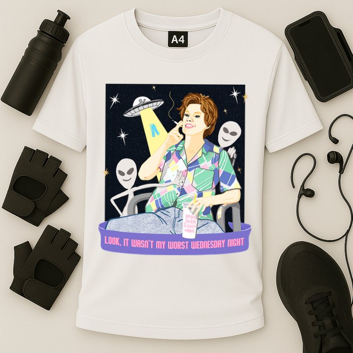 Look It WasnT My Worst Wednesday Night Kate Mckinnon Cooling Performance Crew T-Shirt