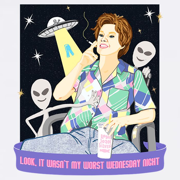 Look It WasnT My Worst Wednesday Night Kate Mckinnon Cooling Performance Crew T-Shirt
