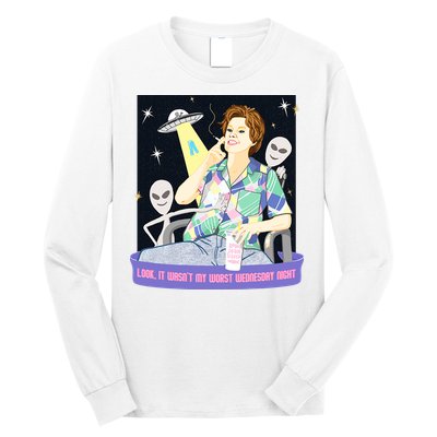 Look It WasnT My Worst Wednesday Night Kate Mckinnon Long Sleeve Shirt