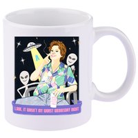 Look It WasnT My Worst Wednesday Night Kate Mckinnon 11oz C Handle Ceramic Mug