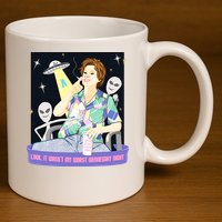 Look It WasnT My Worst Wednesday Night Kate Mckinnon 11oz C Handle Ceramic Mug