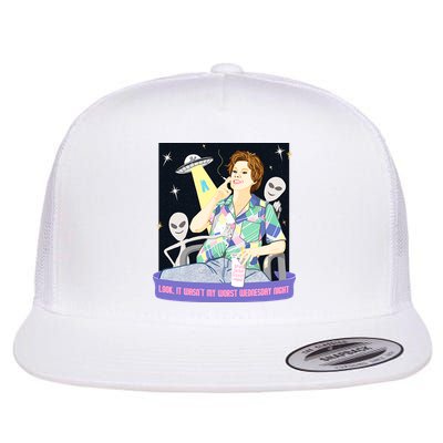 Look It WasnT My Worst Wednesday Night Kate Mckinnon Flatbill Hat