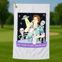 Look It WasnT My Worst Wednesday Night Kate Mckinnon Golf Towel