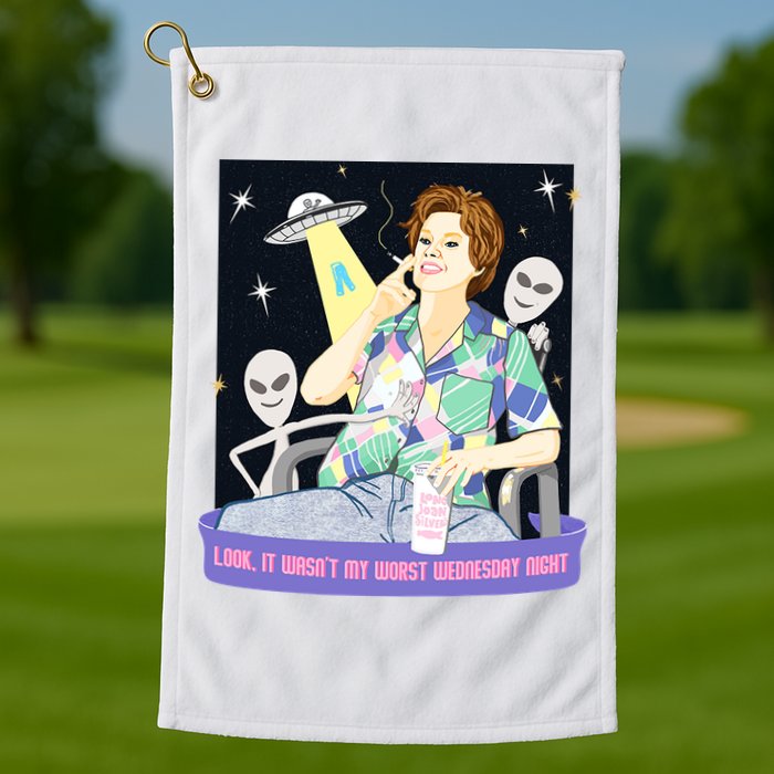 Look It WasnT My Worst Wednesday Night Kate Mckinnon Golf Towel
