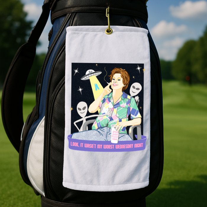 Look It WasnT My Worst Wednesday Night Kate Mckinnon Golf Towel