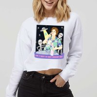 Look It WasnT My Worst Wednesday Night Kate Mckinnon Cropped Pullover Crew