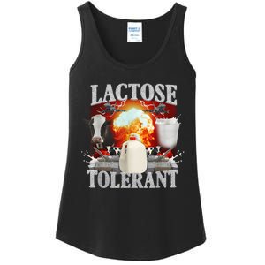 Lactose Intolerant Weird Specific Ladies Essential Tank