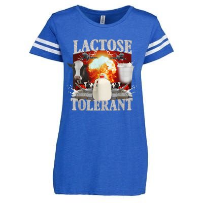 Lactose Intolerant Weird Specific Enza Ladies Jersey Football T-Shirt