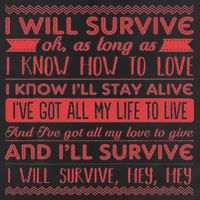 Lyriclyfe I Will Survive Adult Drive Performance Visor