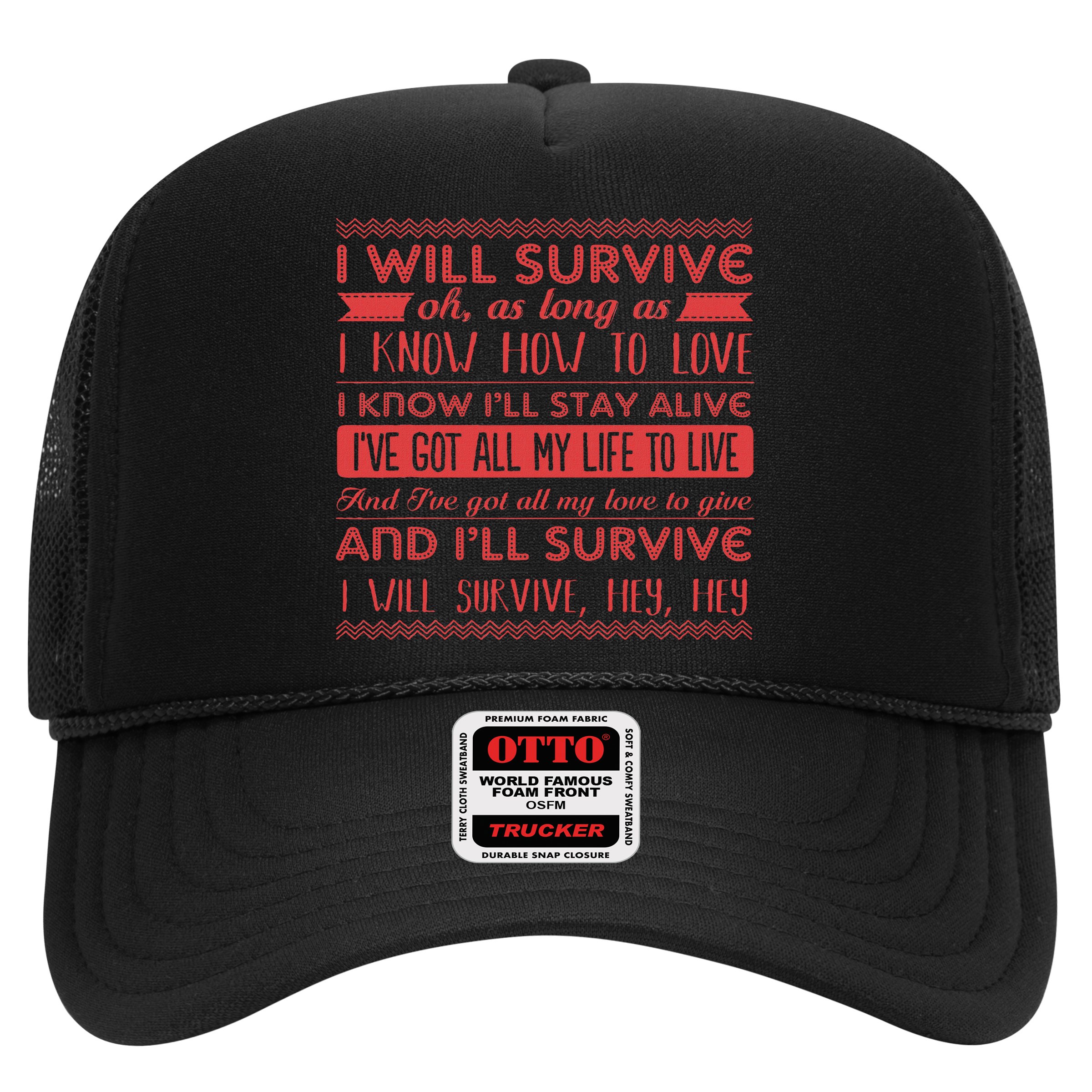 Lyriclyfe I Will Survive Hat