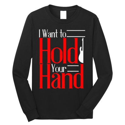 LyricLyfe I WANT TO HOLD YOUR HAND Long Sleeve Shirt