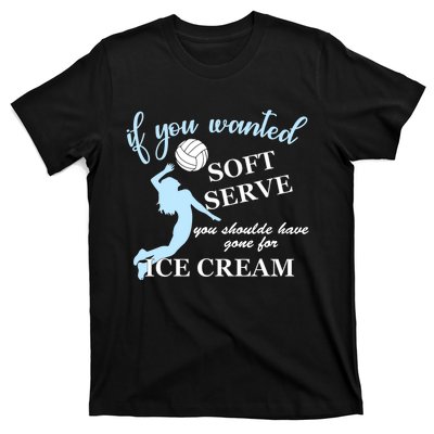 LIBERO If you wanted soft serve ice cream volleyball T-Shirt