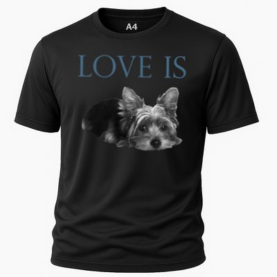 Love Is Yorkshire Terrier Yorkie Performance Shirt