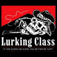 Lurking-Class If Yer Gunna Be Dumb, You Better Be Tuff” Drawstring Bag