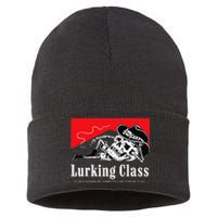 Lurking-Class If Yer Gunna Be Dumb, You Better Be Tuff” Sustainable Knit Beanie