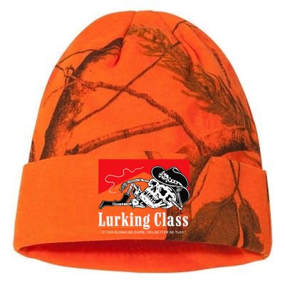 Lurking-Class If Yer Gunna Be Dumb, You Better Be Tuff” Kati Licensed 12" Camo Beanie