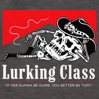Lurking-Class If Yer Gunna Be Dumb, You Better Be Tuff” Vector Backpack