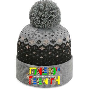 Leopard Juneteenth 19th Freedom Black Pride Black History Gift The Baniff Cuffed Pom Beanie