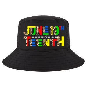 Leopard Juneteenth 19th Freedom Black Pride Black History Gift Cool Comfort Performance Bucket Hat