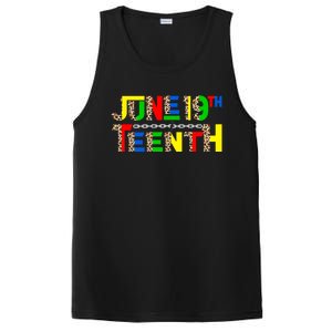 Leopard Juneteenth 19th Freedom Black Pride Black History Gift PosiCharge Competitor Tank