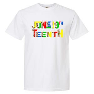 Leopard Juneteenth 19th Freedom Black Pride Black History Gift Garment-Dyed Heavyweight T-Shirt