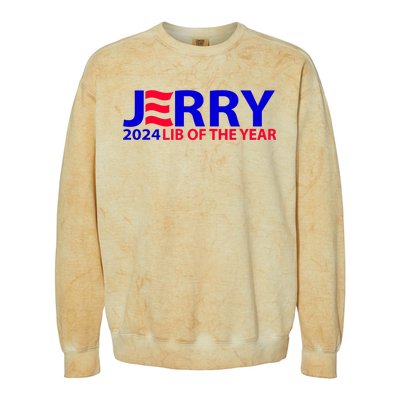 Limited Jerry 2024 Lib Of The Year Colorblast Crewneck Sweatshirt