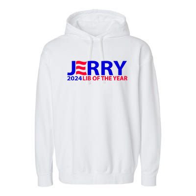 Limited Jerry 2024 Lib Of The Year Garment-Dyed Fleece Hoodie