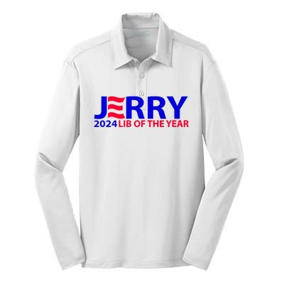 Limited Jerry 2024 Lib Of The Year Silk Touch Performance Long Sleeve Polo