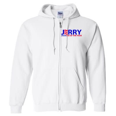 Limited Jerry 2024 Lib Of The Year Full Zip Hoodie