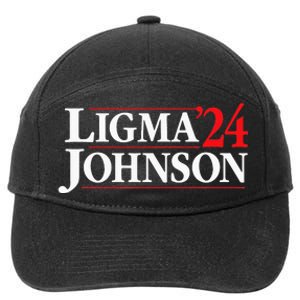 Ligma Johnson 2024 Political Fun Run  7-Panel Snapback Hat