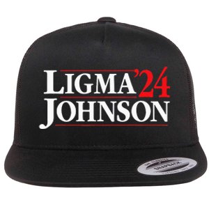 Ligma Johnson 2024 Political Fun Run  Flat Bill Trucker Hat